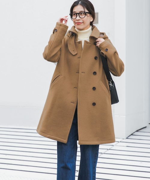 URBAN RESEARCH DOORS ショールカラー2WAYロングコート ショールカラー2WAYロングコート｜アーバンリサーチの通販｜&mall