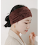 ベロアワイドヘアバンド