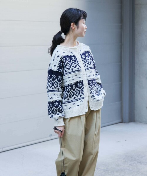 ペルーノルディックカーディガン｜アーバンリサーチの通販｜&mall