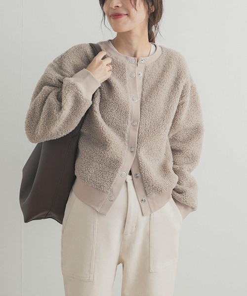 プードルボアカーディガン｜アーバンリサーチの通販｜&mall（アンド