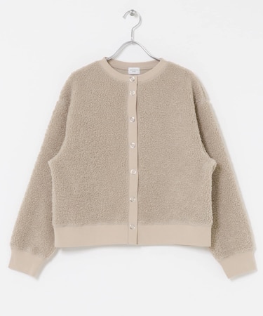 プードルボアカーディガン