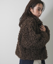 プードルファーミドルジャケット