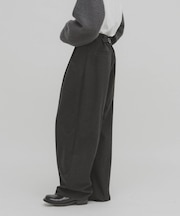 ウールライクブラッジュドパンツ