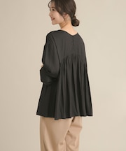 『WEB／一部店舗限定』2WAYギャザー切替ブラウス