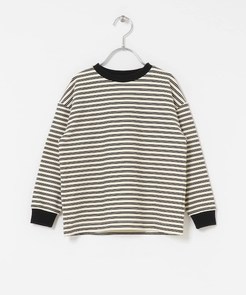 『WEB／一部店舗限定サイズ』起毛ボーダープルオーバー(KIDS)