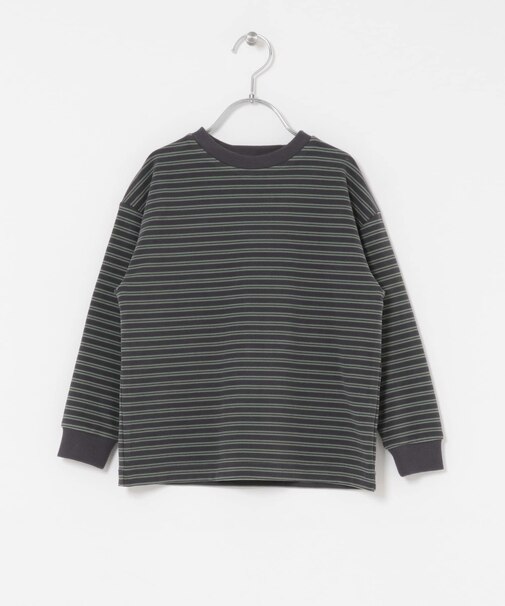 『WEB／一部店舗限定サイズ』起毛ボーダープルオーバー(KIDS)