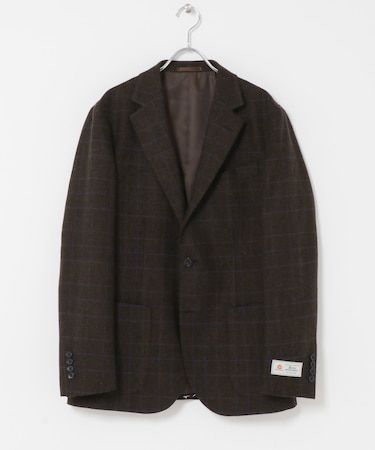 LIFE STYLE TAILOR　オーバーペンツイードジャケット