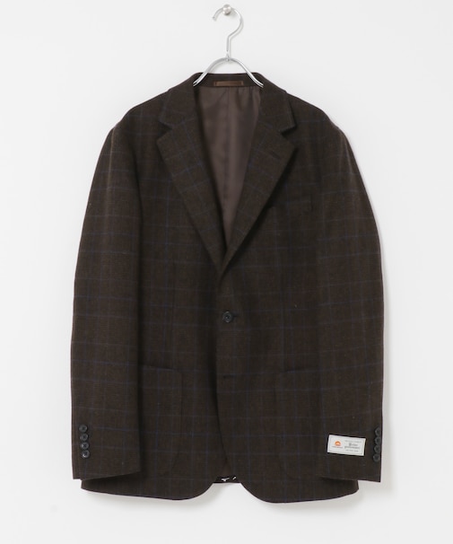 LIFE STYLE TAILOR　オーバーペンツイードジャケット