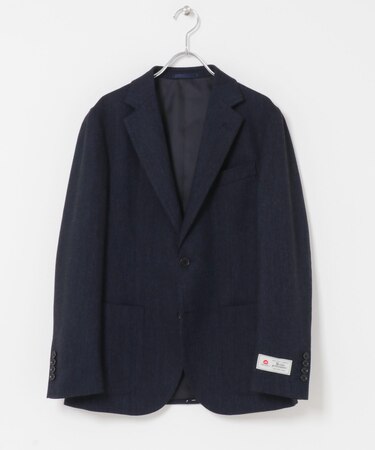 LIFE STYLE TAILOR ヘリンボンツイードジャケット