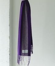 カシミヤブレンドストライプマフラー