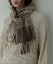 ブロックチェックストール