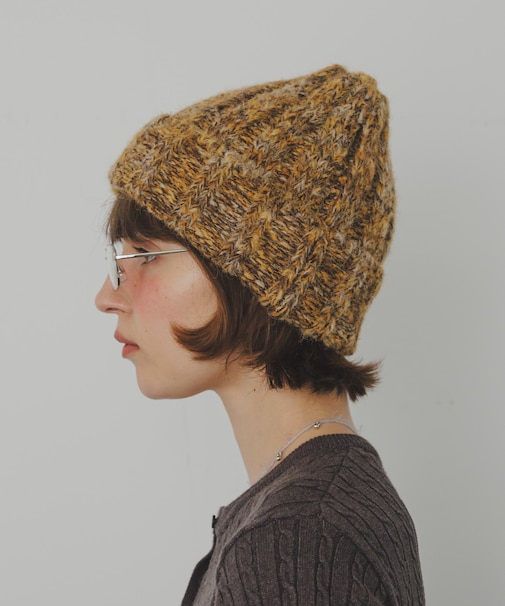 カラーミックスニットワッチ