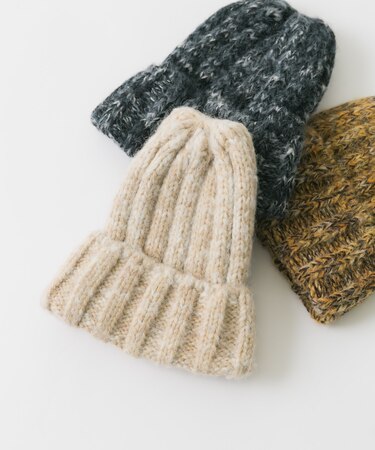 カラーミックスニットワッチ