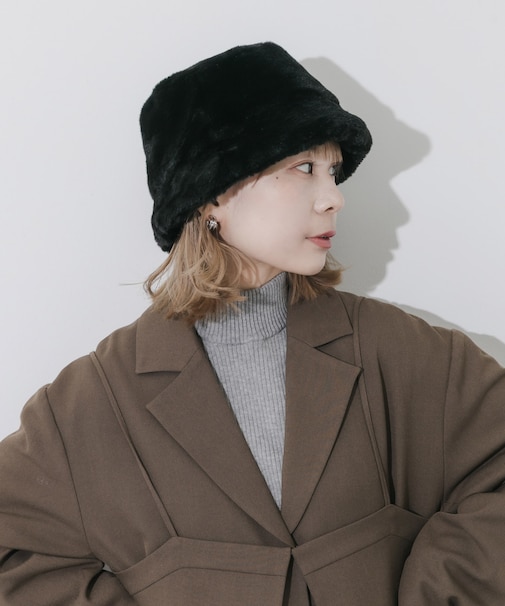 ファーバケットハット