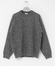 ATON　LAMBS WOOL C／N SWEATER