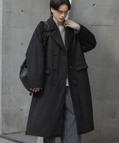 ダブルブレストロングコート｜アーバンリサーチの通販｜&mall（アンド