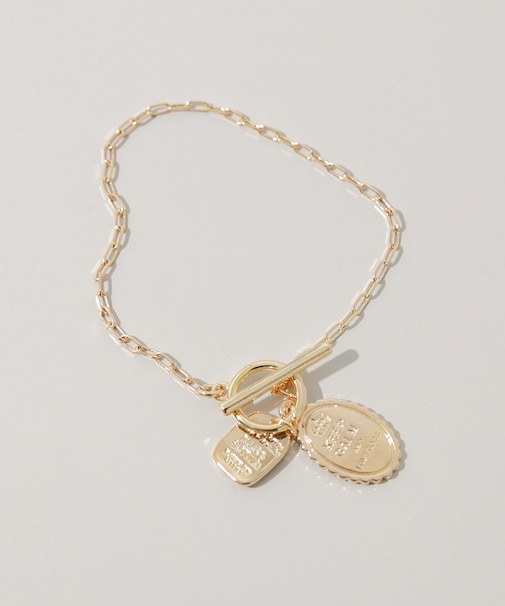 コインチャームマンテルブレスレット