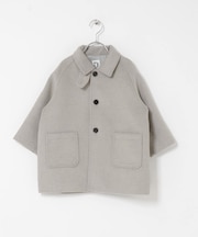 ステンカラーウール混コート(KIDS)