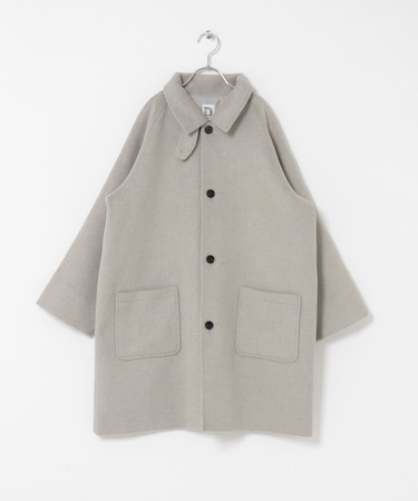 『WEB／一部店舗限定』ステンカラーウール混コート(KIDS)
