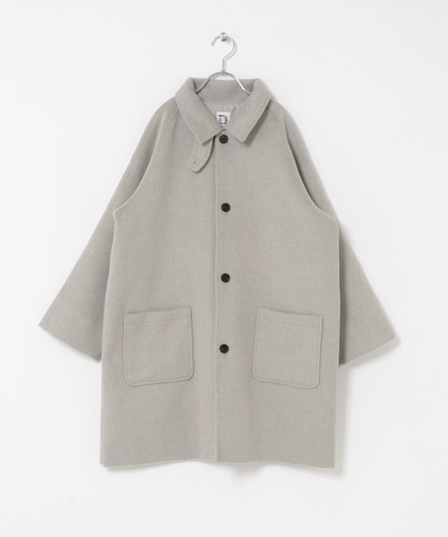 『WEB／一部店舗限定』ステンカラーウール混コート(KIDS)