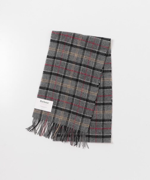Barbour　TARTAN LAMBSWOOL SCARF