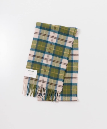Barbour　TARTAN LAMBSWOOL SCARF
