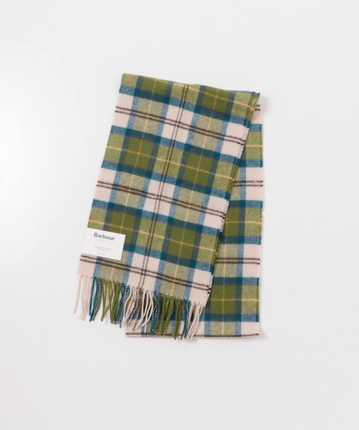 Barbour　TARTAN LAMBSWOOL SCARF