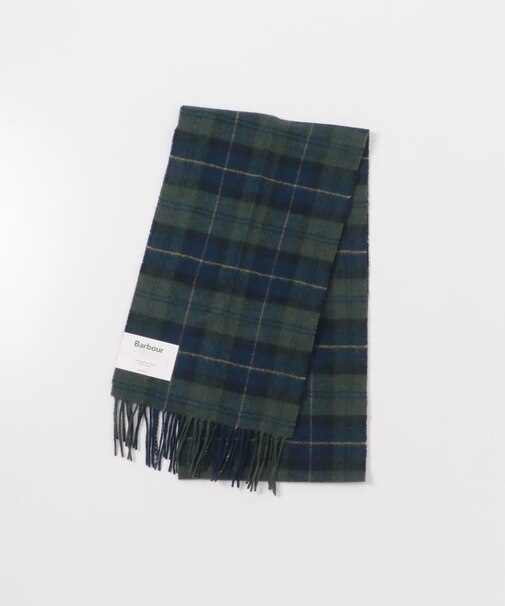 Barbour　TARTAN LAMBSWOOL SCARF