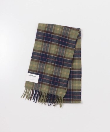 Barbour　TARTAN LAMBSWOOL SCARF