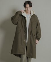 『UR TECH』 カットメルトンモッズコート