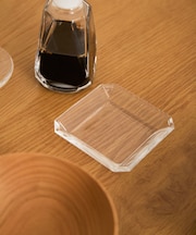 岩澤硝子　江戸前醤油皿 角