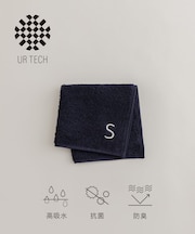 『UR TECH』イニシャルハンドタオル