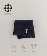『UR TECH』イニシャルハンドタオル