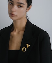 decor『デコール』 Broach heart 2piece set