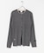 YENN　WOOL RIB CREW CARDIGAN