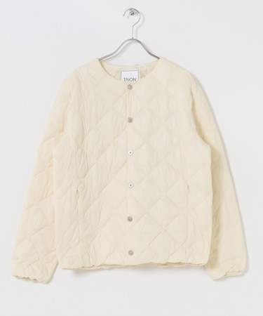 TAION　CREW NECK DOWN JACKET