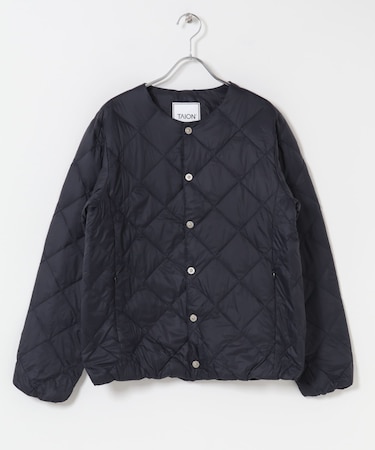 TAION　CREW NECK DOWN JACKET