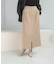 『UR TECH』後ゴムスリットストレートスカート