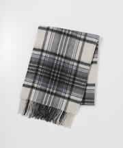 カシミヤチェックストール