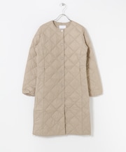 TAION　CREW NECK LONG DOWN COAT