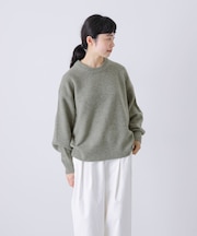 ハミルトンクルーネックニット