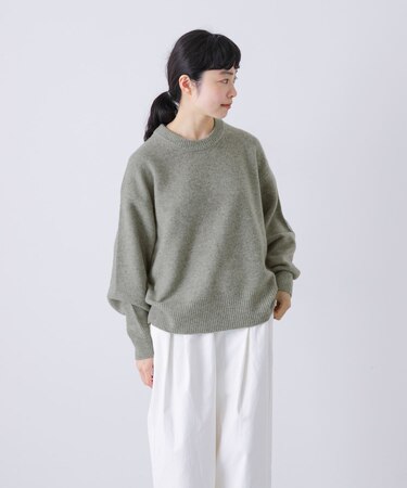 ハミルトンクルーネックニット