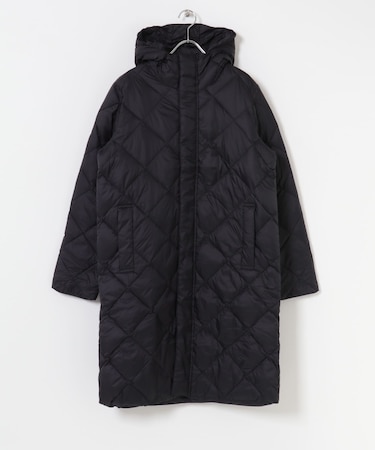 TAION　HOOD LONG DOWN JACKET
