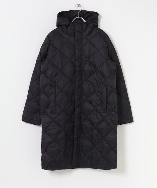 TAION　HOOD LONG DOWN JACKET