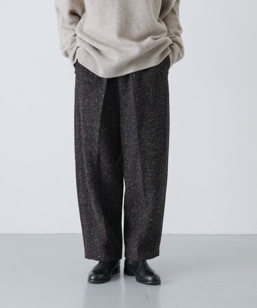 ツイードスラックス