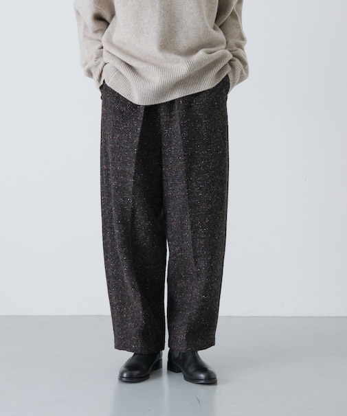 ツイードスラックス