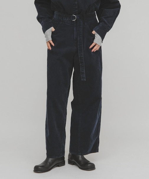 コーデュロイストレートパンツ