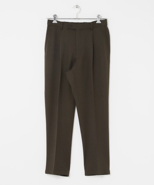 LIFE STYLE TAILOR ブラッシュドツイルストレッチパンツ