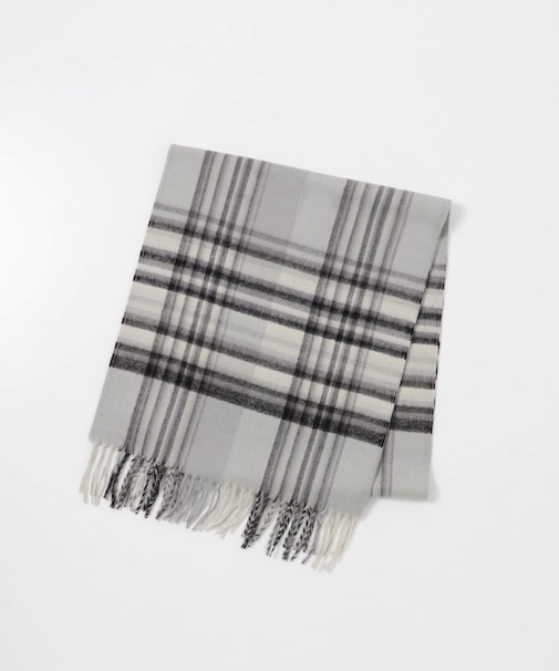 THE INOUE BROTHERS　Brushed Scarf Check