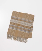 THE INOUE BROTHERS Brushed Scarf Check